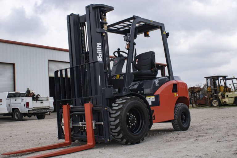 Forklift dealer Beaumont TX showing forklifts in stock