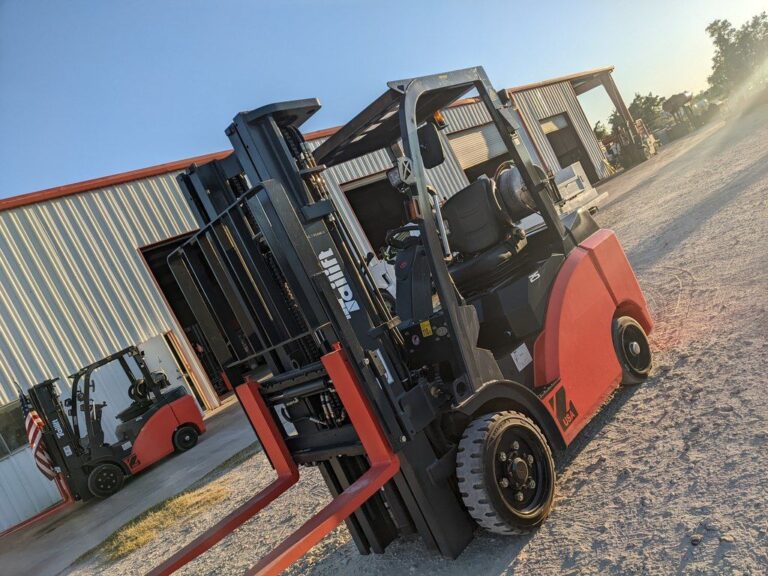 Forklift dealer Beaumont TX showing forklifts in stock