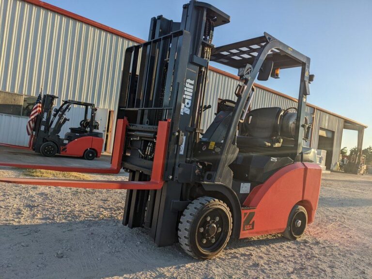 Forklift dealer Beaumont TX showing forklifts in stock