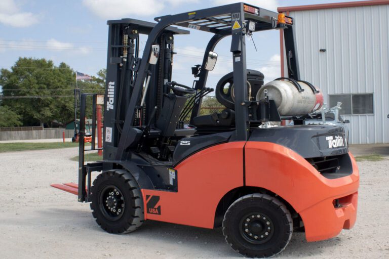 Forklift dealer Beaumont TX showing forklifts in stock
