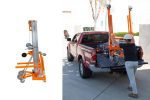 Forklift service Galveston TX with technicians repairing equipment